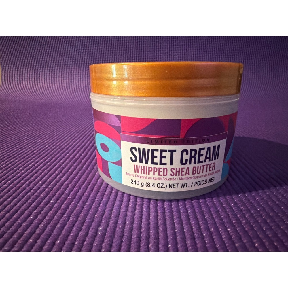 Tree Hut Sweet Cream Whipped Shea Butter Limited Edition Body Cream 8.4oz New
